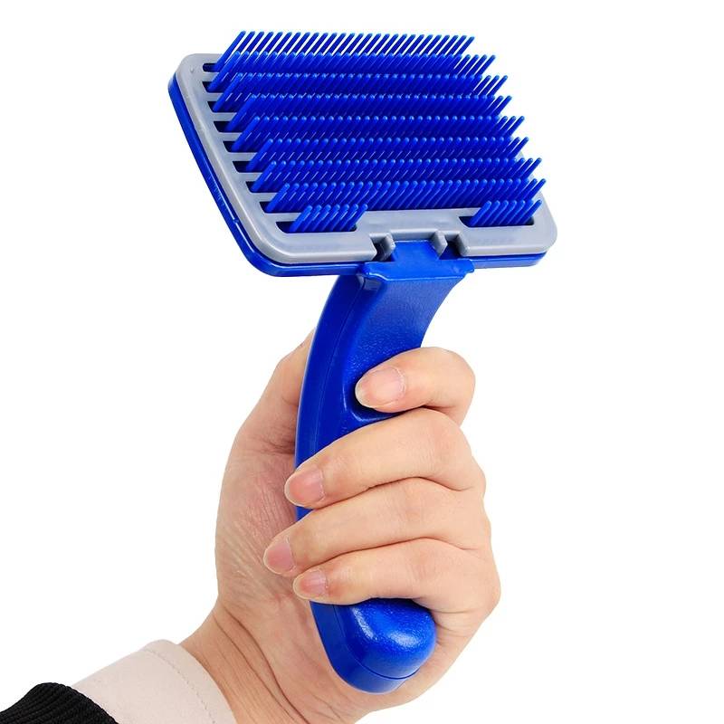 Pet Hair Remove Self-Cleaning Massage Multi-Purpose Pet Beauty Grooming Brush Tool For Small Animals